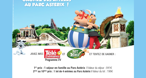 Séjour en famille au Parc Astérix