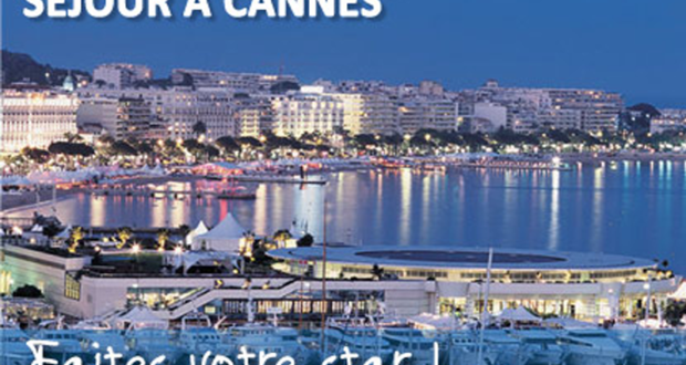Séjour pour 2 personnes à Cannes (valeur 3950 euros)
