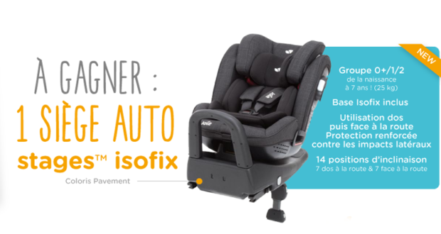 Siège auto Stages Isofix Joie