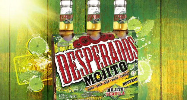 1000 Packs Desperados Mojito à tester