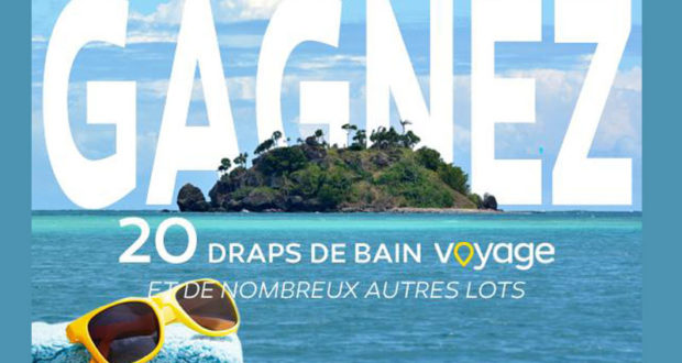 20 draps de bain Voyage