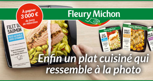 200 bons d'achat Fleury Michon de 15 euros
