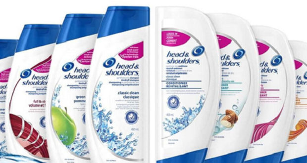 280 bouteilles de shampoings Head & Shoulders