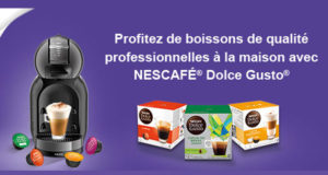 300 Machines à café Nescafé Dolce Gusto Mini Me Offertes