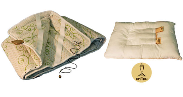 Matelas de magnétothérapie avec 2 oreillers