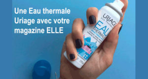 Une Eau thermale Uriage avec votre magazine ELLE