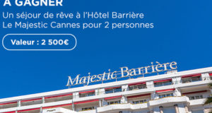 Week-end pour 2 à Cannes en hôtel 5 étoiles