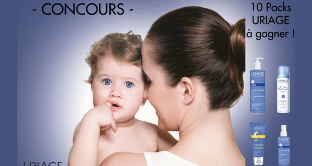 10 lots de 4 produits de soins bébé Uriage