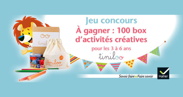 100 box d'activités créatives Tiniloo