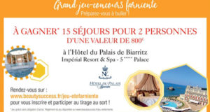 15 séjours SPA pour 2 personnes à Biarritz en hôtel 5 étoiles