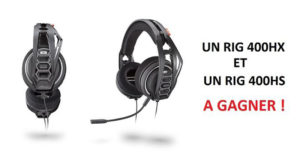 Casque audio RIG 400HX