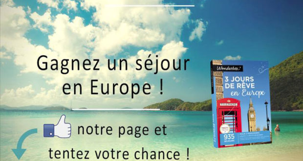 Coffret Wonderbox 3 jours en Europe