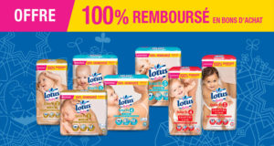 Couches Lotus Baby Touch 100% remboursées