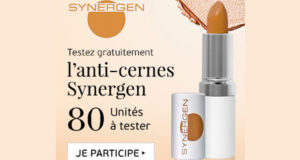 Testez l'anti-cernes Synergen gratuitement