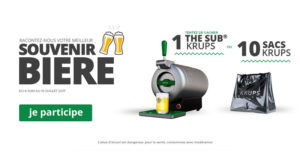 Tireuse à bière Krups, 10 sacs Krups