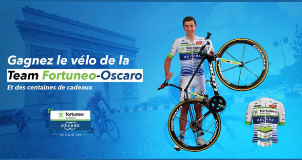 Vélo de l’équipe Fortuneo Oscaro de 10000 euros