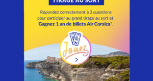 1 lot de 10 billets d'avion Air Corsica