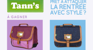 15 lots comportant 1 cartable Tann's + 1 trousse