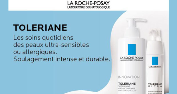 1500 Soins hydratant et lavant Tolériane Gratuits