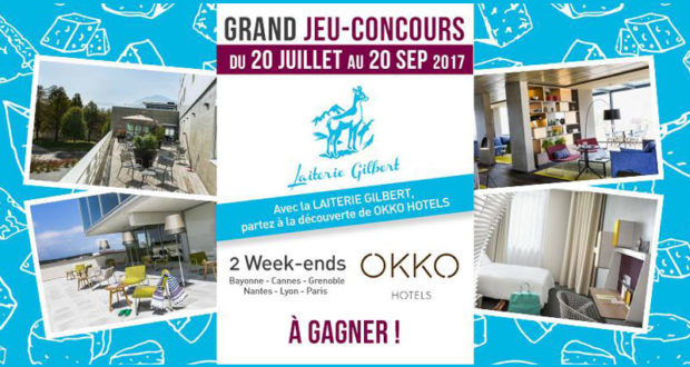 2 bons cadeau Okko Hotels de 150 euros