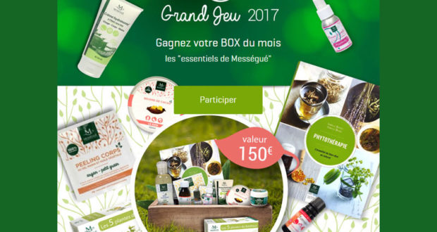 5 box de produits de soins Mességué