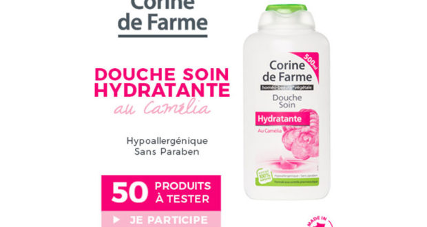 50 Douche Soin Hydratante au Camélia à tester