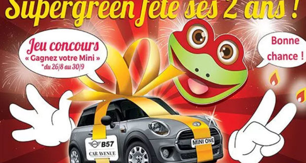 Gagnez une Voiture modèle Mini Cooper One