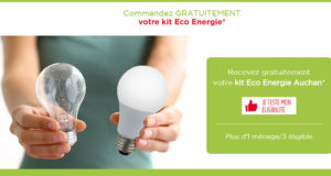 Kit Eco Energie Auchan gratuit