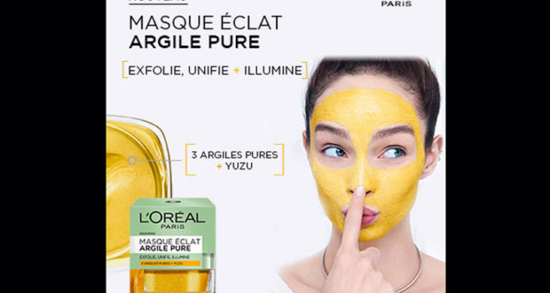 Testez le Masque Eclat à l'Argile Pure de L'Oréal Paris