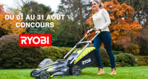 Tondeuse sur batterie Ryobi, perceuse-visseuse Ryobi