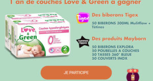 1 an de couches Love & Green