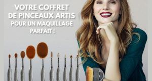 10 lots comportant 10 pinceaux de maquillage Artis Elite + pinceau Palm