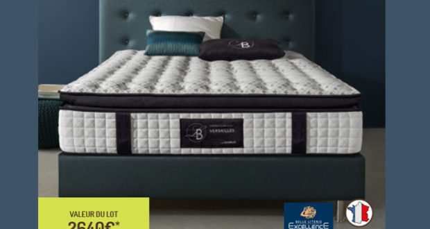 2 matelas 140 lots de 190 cm ou 160 lots de 200 cm au choix