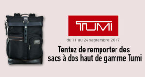 2 sacs à dos Tumi (valeur unitaire 415 euros)