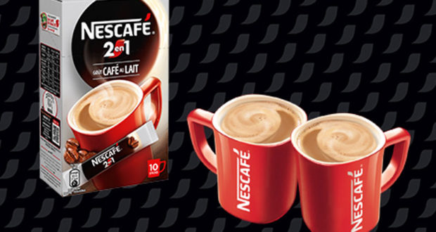 2000 packs gratuits Nescafé 2en1 à tester