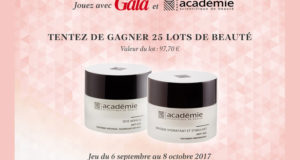 25 lots de 2 produits de soins Académie Scientifique de Beauté