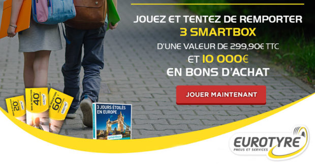 3 coffrets SmartBox 3 jours étoilés en Europe