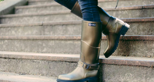 5 paires de bottes Aigle