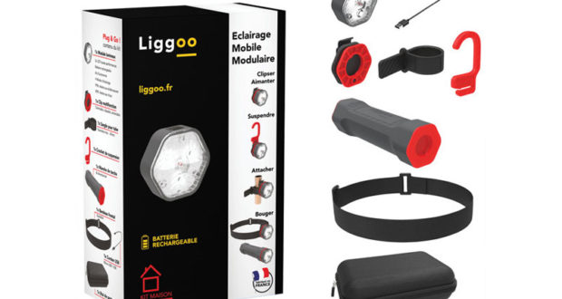 50 systèmes d’éclairage main-libre Liggoo