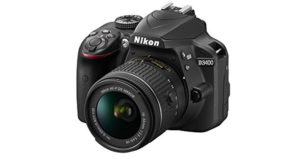 Appareil photo Nikon D3400 avec objectif