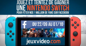 Une Nintendo Switch est à gagner