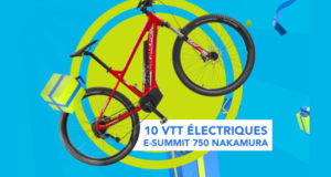 10 VTT électriques Nakamura (valeur unitaire 1600 euros)