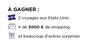 2 voyages d'une semaine pour 2 personnes aux États-Unis