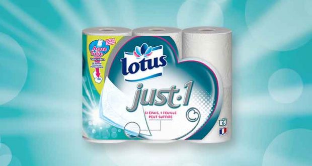 36000 rouleaux gratuits de papier toilette Lotus