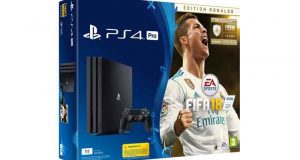 Console de jeux PS4 + 1 jeu vidéo FIFA 18