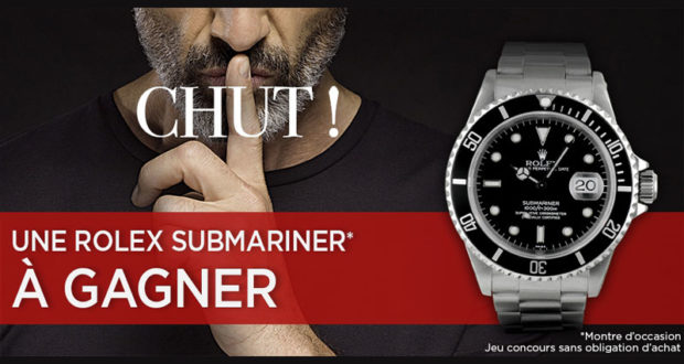Montre Rolex Submariner Date de 1997 (valeur 6300 euros)
