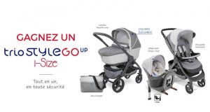 Poussette Trio StyleGo Up i-Size (valeur 1100 euros)