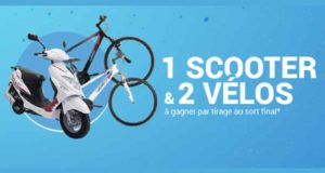Scooter, 2 vélos à gagner