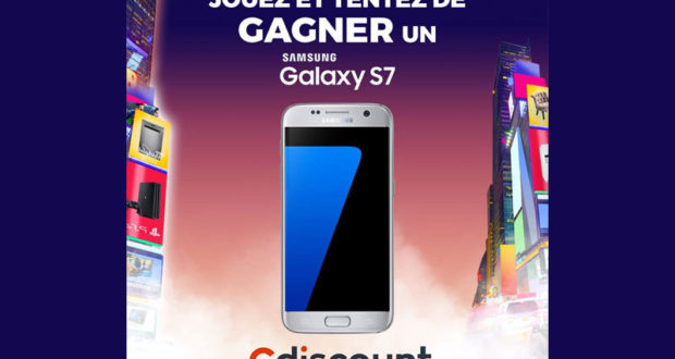 Smartphone Samsung Galaxy S7 (valeur 579 euros)
