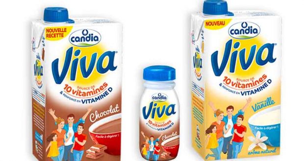 Test lait Viva Candia Chocolat et Vanille 4000 briques gratuites